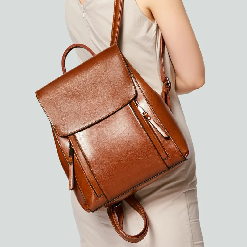 ELLA | LEATHER BACKPACK (Buy 1, Get 1 Free)